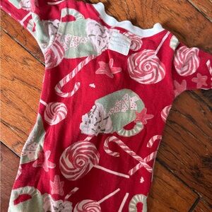 Burt's Bees Baby Red Festive Onesie